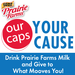 Prairie Farms milk caps